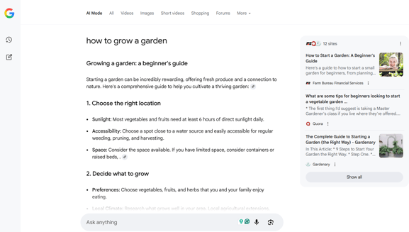 Google AI Search