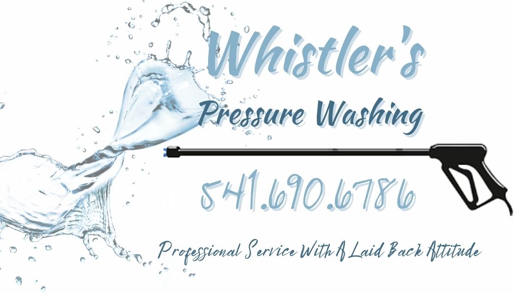 Whisters Pressure Washing Business Card